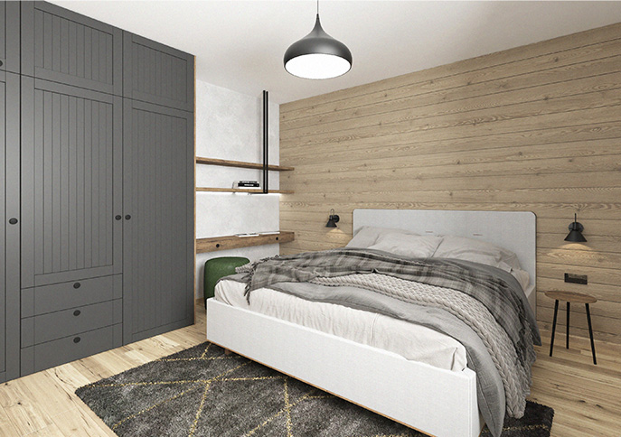 Apartmán s 1 ložnicí