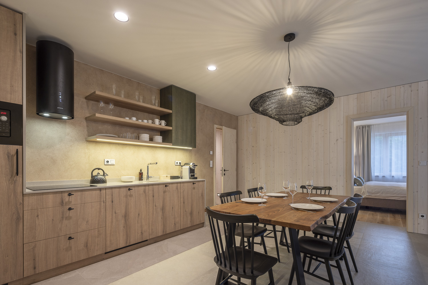Rodinný apartmán s 1 ložnicí a terasou