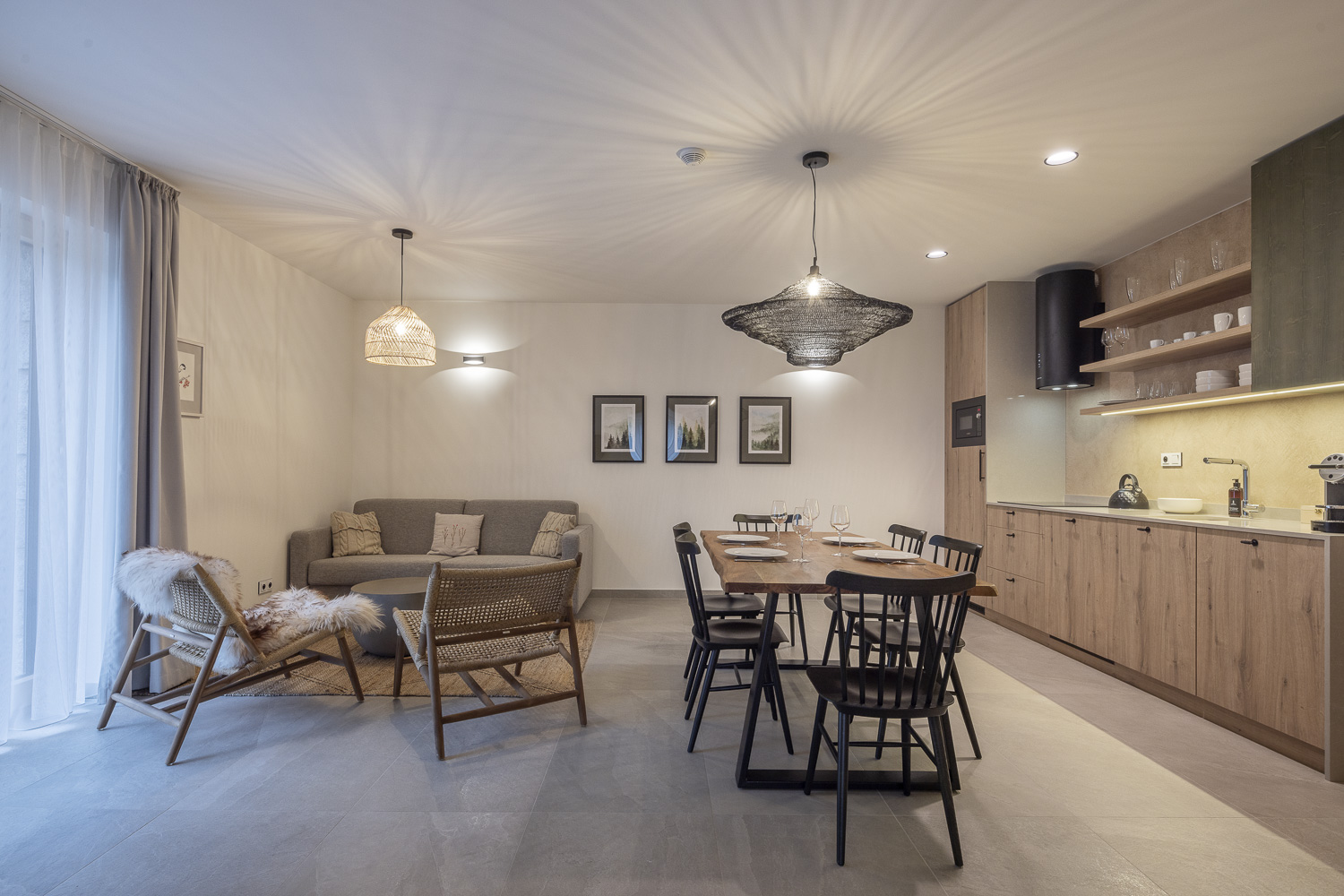 Rodinný apartmán s 1 ložnicí a terasou