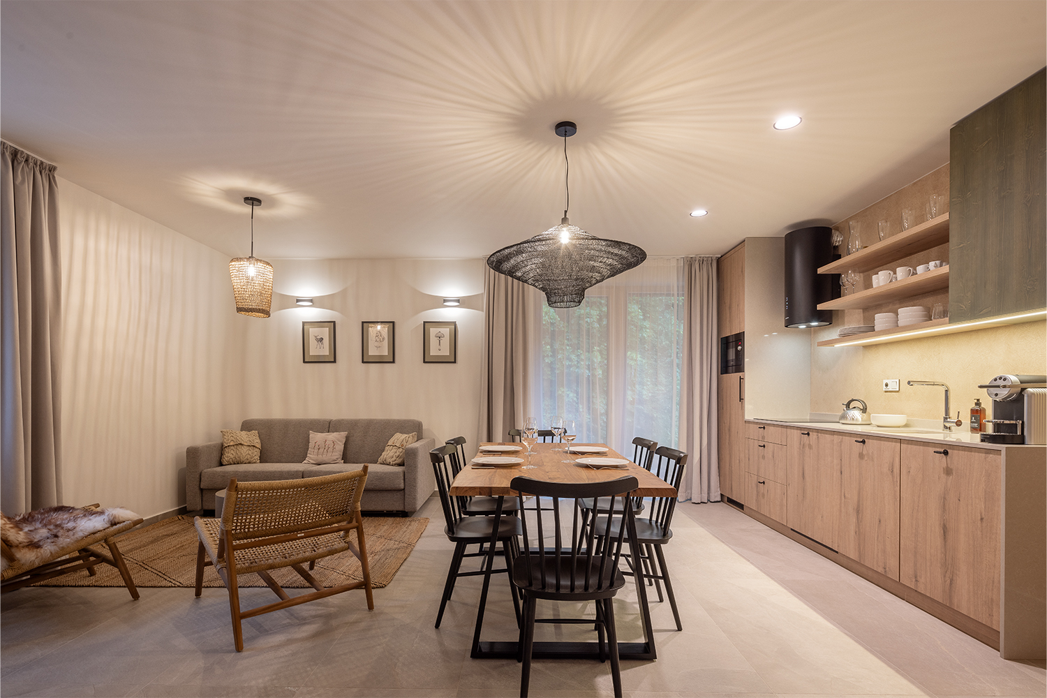 Apartmán s 1 ložnicí a terasou