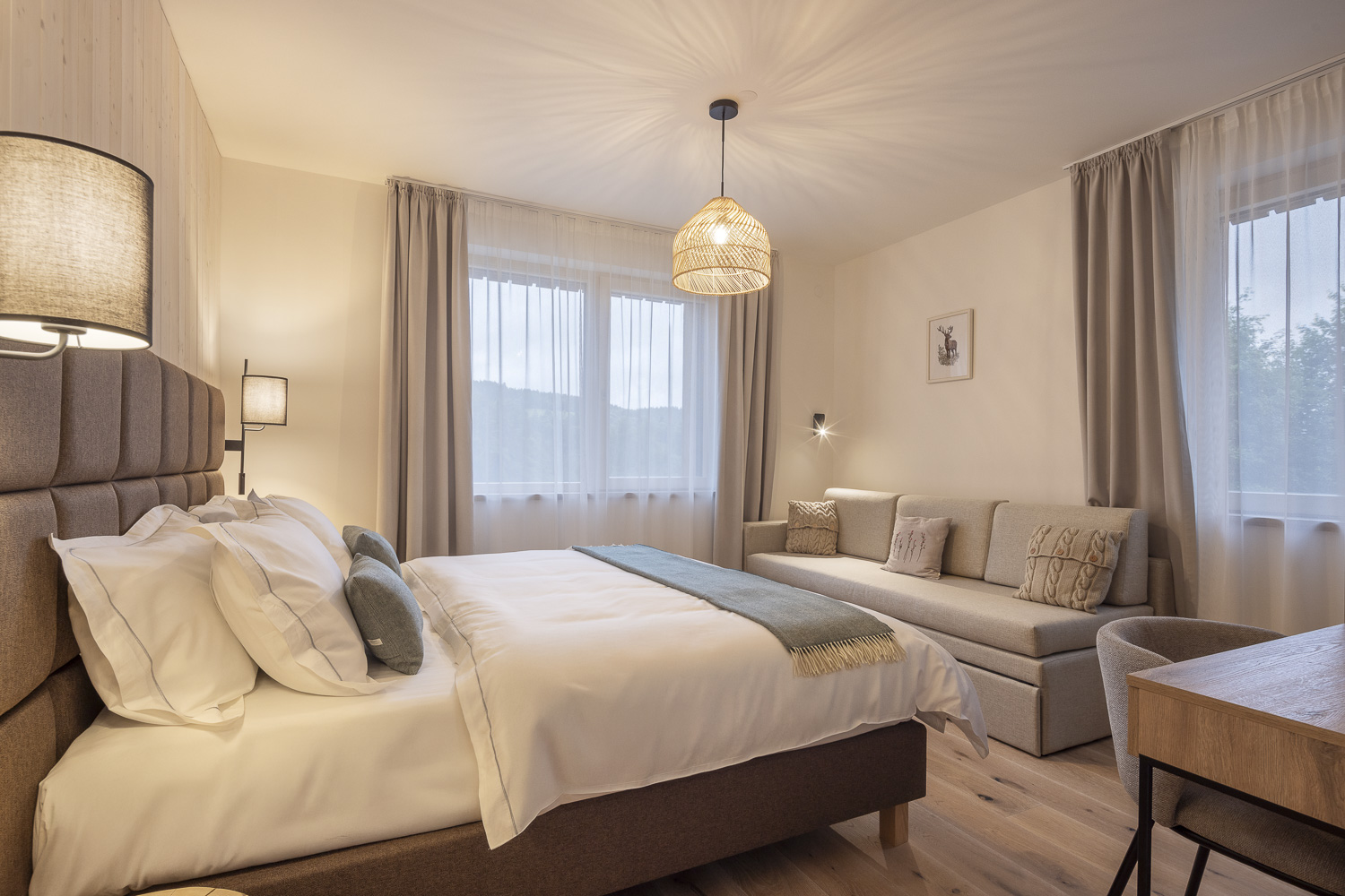 Apartmán s 1 ložnicí a terasou